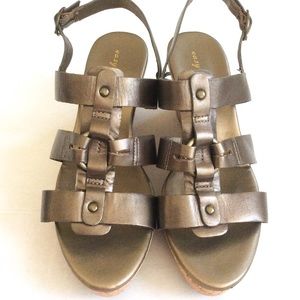 Easy Spirit Leather Sandals - Brand New